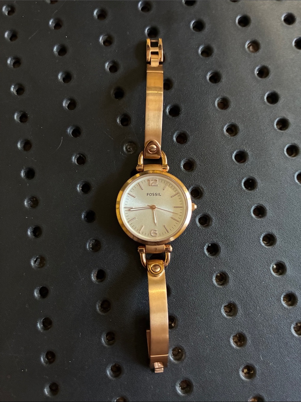 Fossil Women's Rose Gold Georgia mini (working battery)